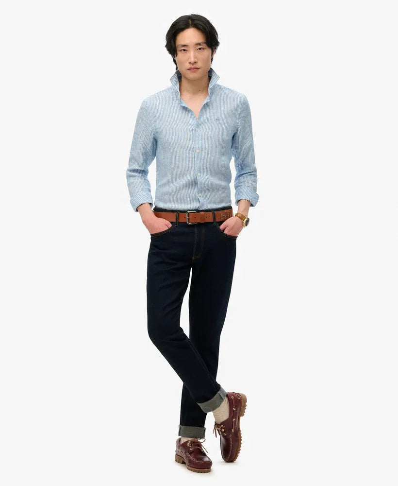 Azure Blue Stripe