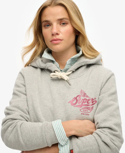 Athletic Metallic Hoodie