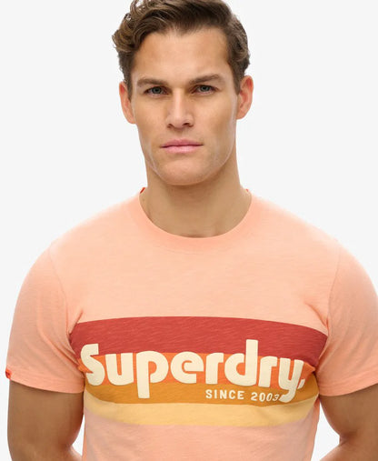 Papaya Punch Pink Slub