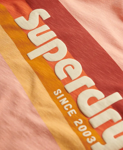 Papaya Punch Pink Slub