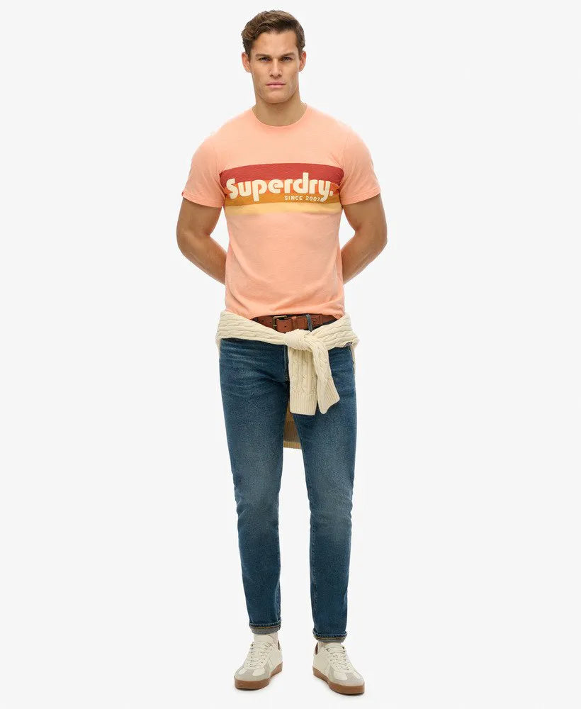 Papaya Punch Pink Slub