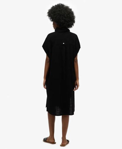 Oversized Midi Shirt Dress