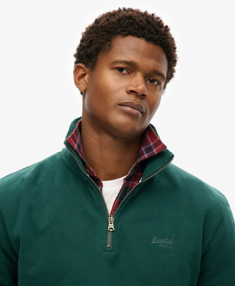Essential Logo Half Zip Sweatshirt