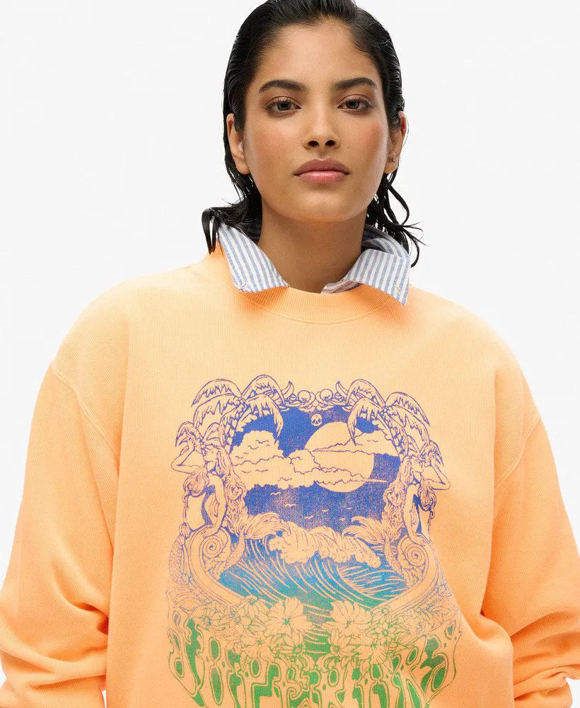 Psych Surf Loose Crew Sweatshirt