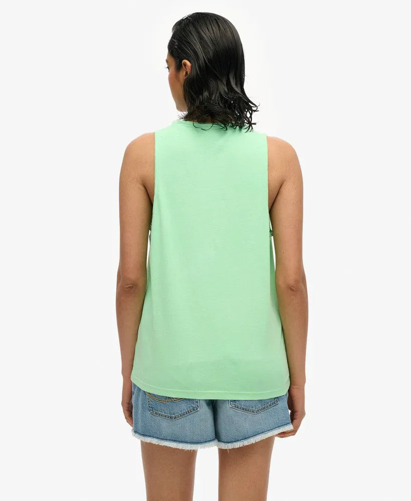 Psych Surf Graphic Racer Vest Top