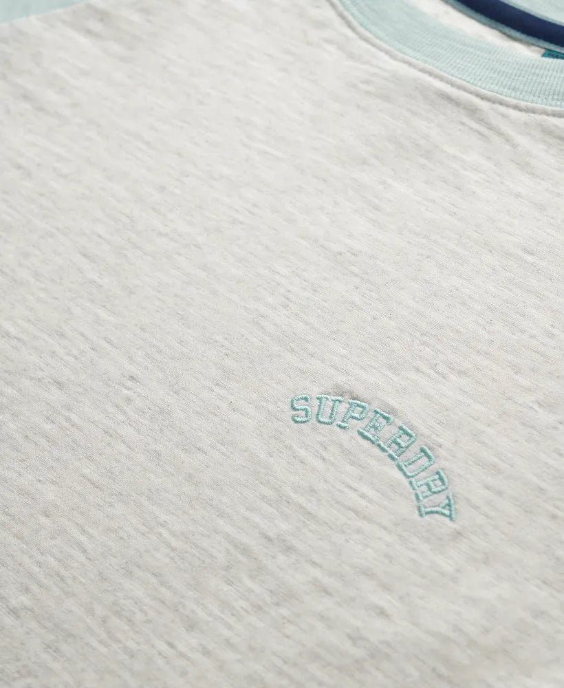Organic Cotton Essential Logo Raglan T-Shirt