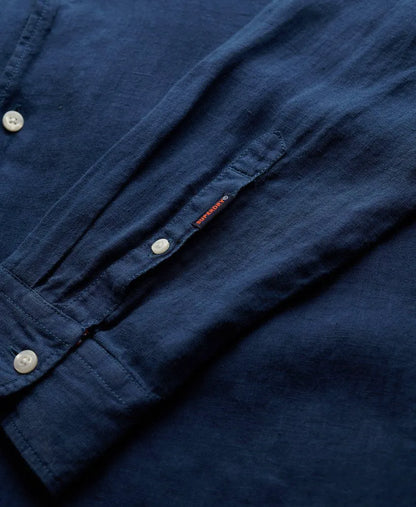 Vacation Long Sleeved Linen Shirt