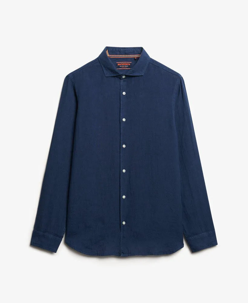Vacation Long Sleeved Linen Shirt