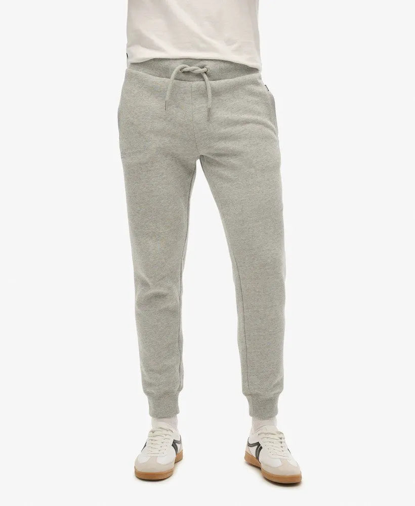 Organic Cotton Vintage Logo Embroidered Joggers