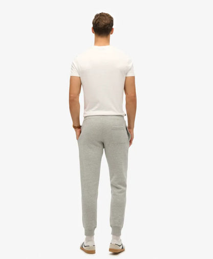 Organic Cotton Vintage Logo Embroidered Joggers