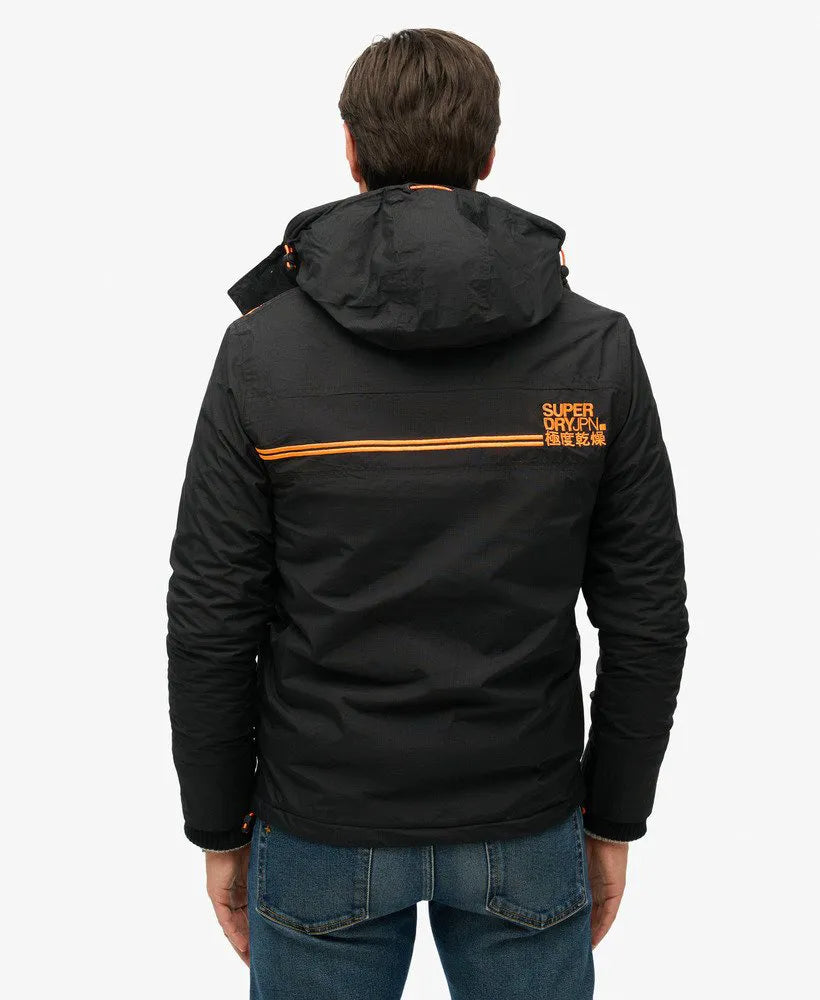 BLACK/FLURO ORANGE
