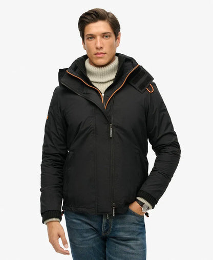 BLACK/FLURO ORANGE