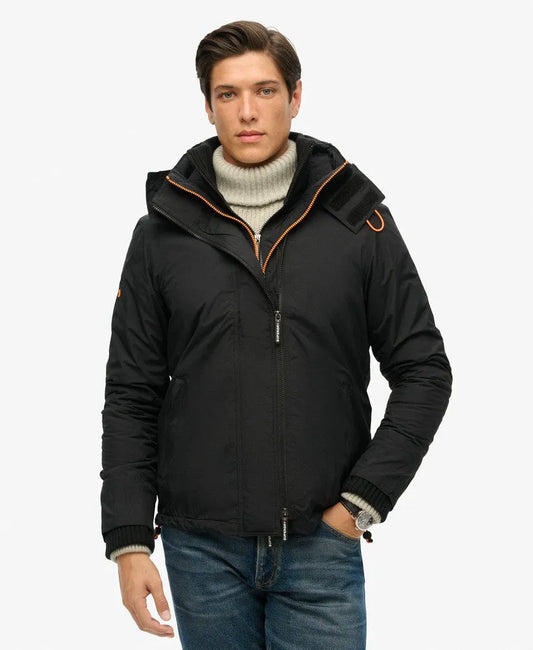 BLACK/FLURO ORANGE