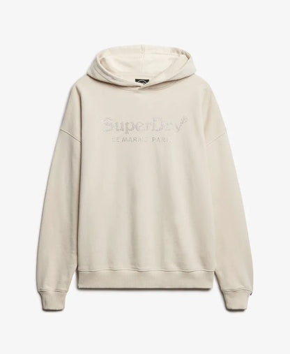 Venue Metallic Relaxed Hoodie