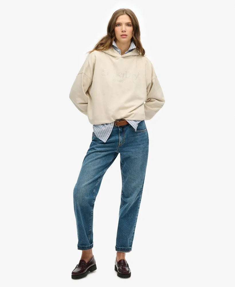 Venue Metallic Relaxed Hoodie