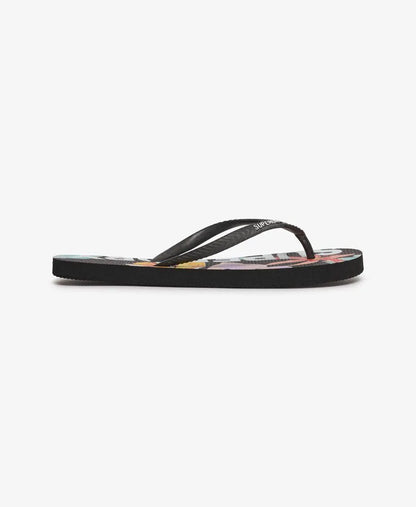 ORANGE TROPIC AOP
