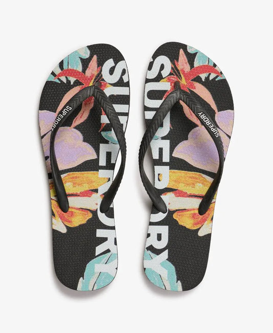 ORANGE TROPIC AOP