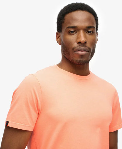 Washed Dry Fluro Orange