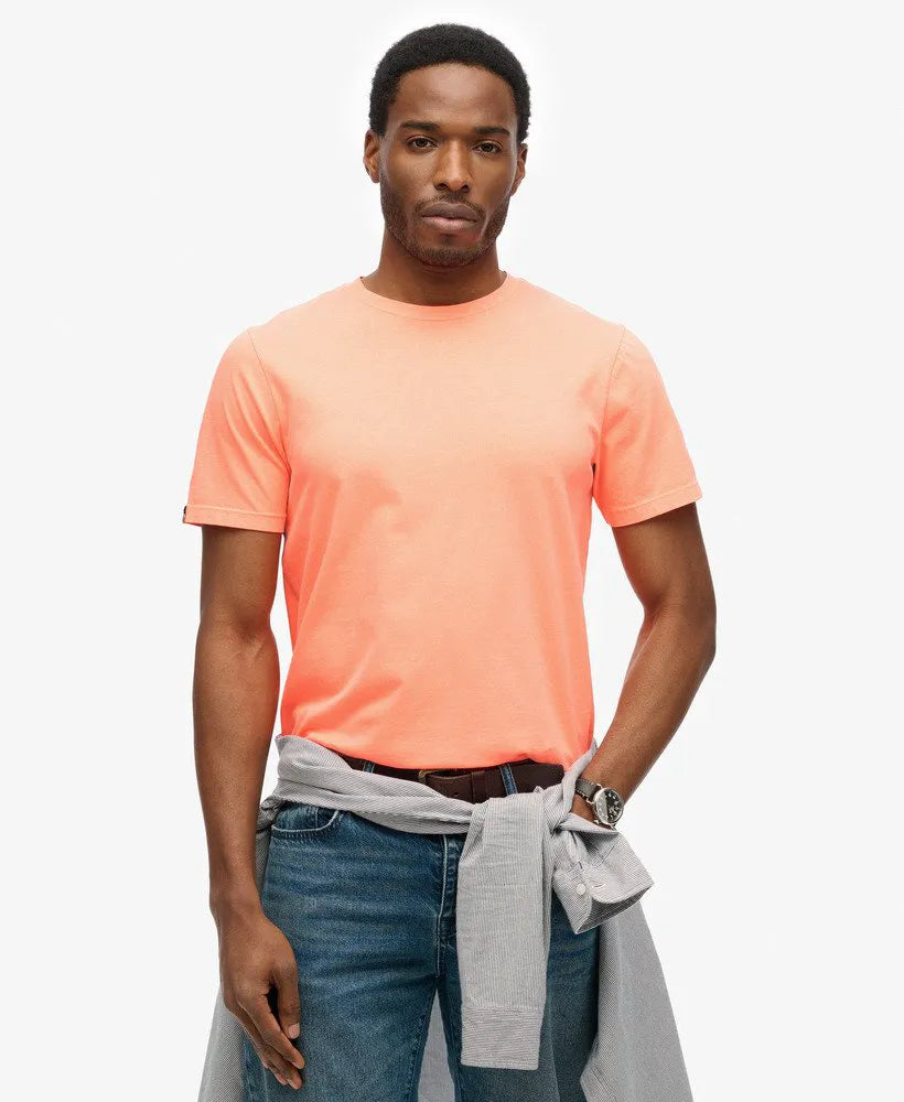 Washed Dry Fluro Orange