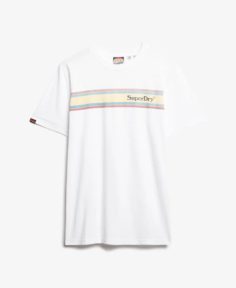 Venue Logo Stripe Relaxed T-Shirt