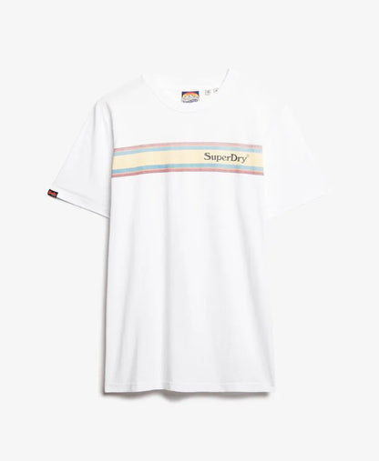 Venue Logo Stripe Relaxed T-Shirt
