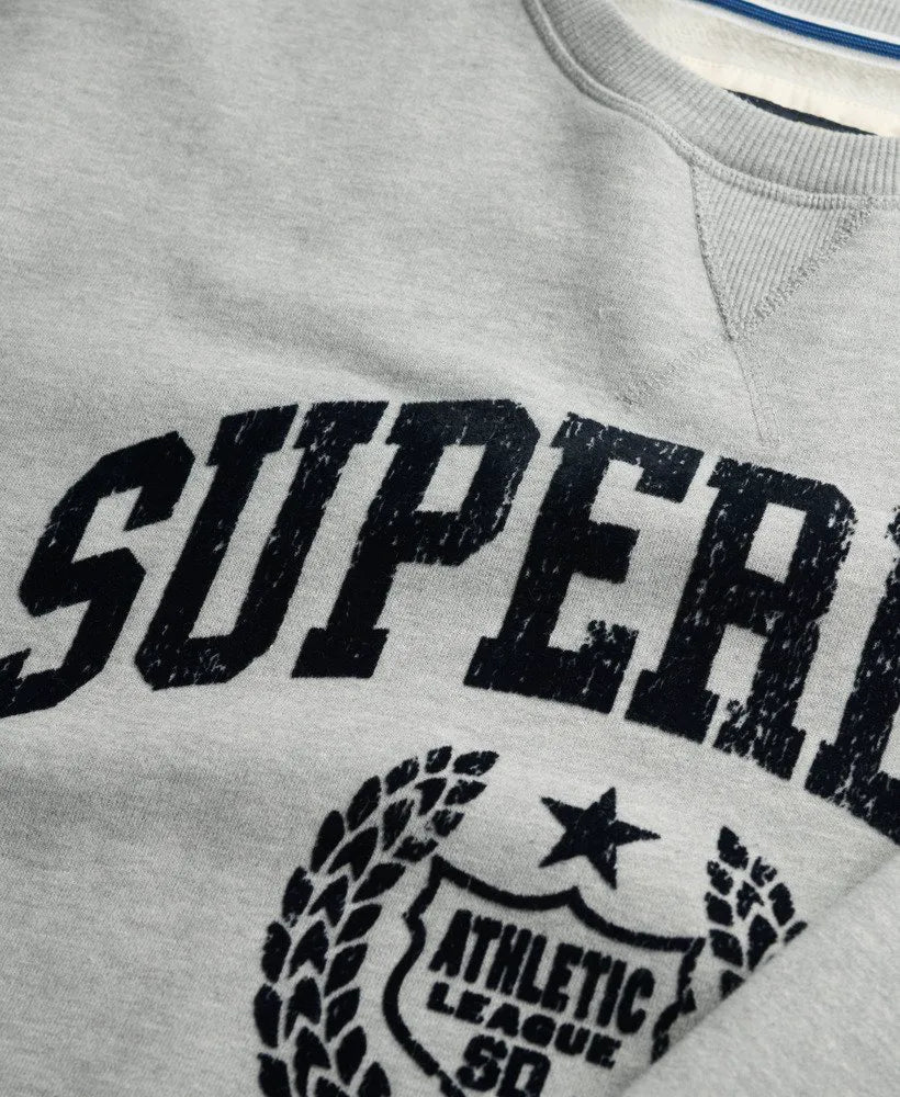 Athletic Relaxed Flock Sweatshirt