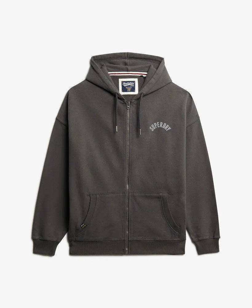Athletic Essentials Oversized Zip Hoodie