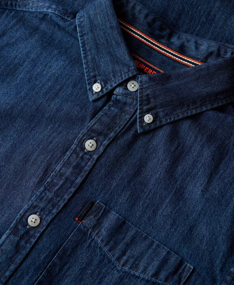 Essential Long Sleeve Denim Shirt