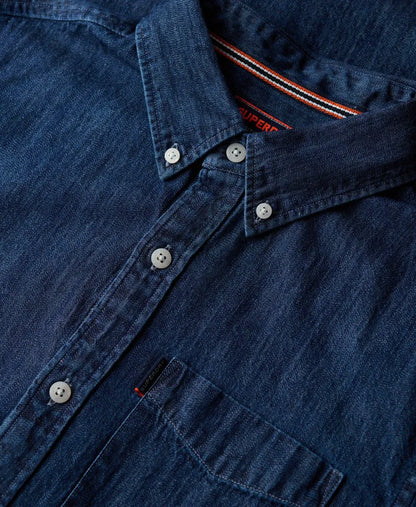 Essential Long Sleeve Denim Shirt