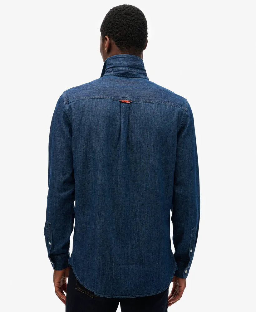 Essential Long Sleeve Denim Shirt