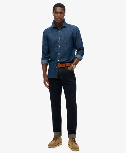 Essential Long Sleeve Denim Shirt