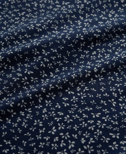 Navy Ditsy