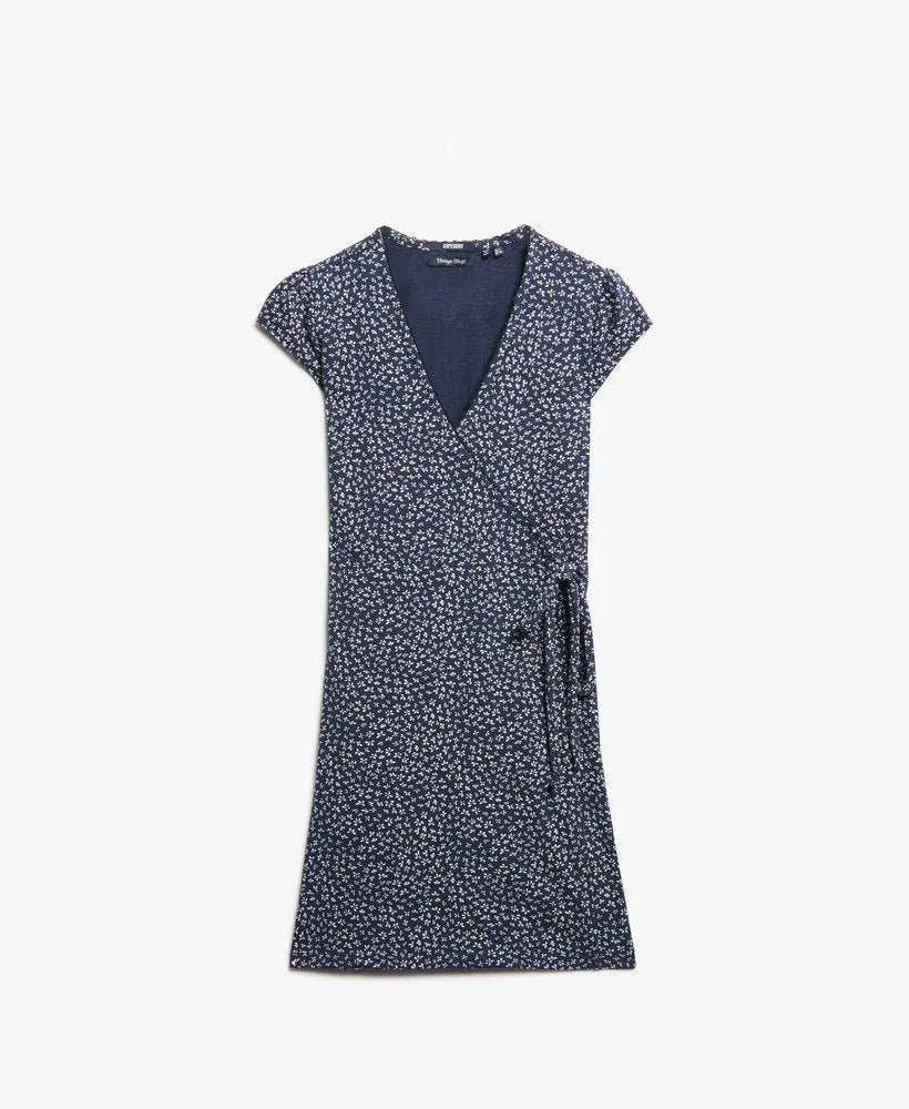 Navy Ditsy