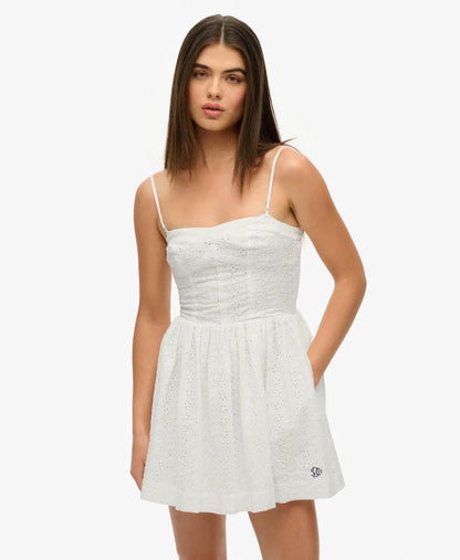 Chalk White Broderie
