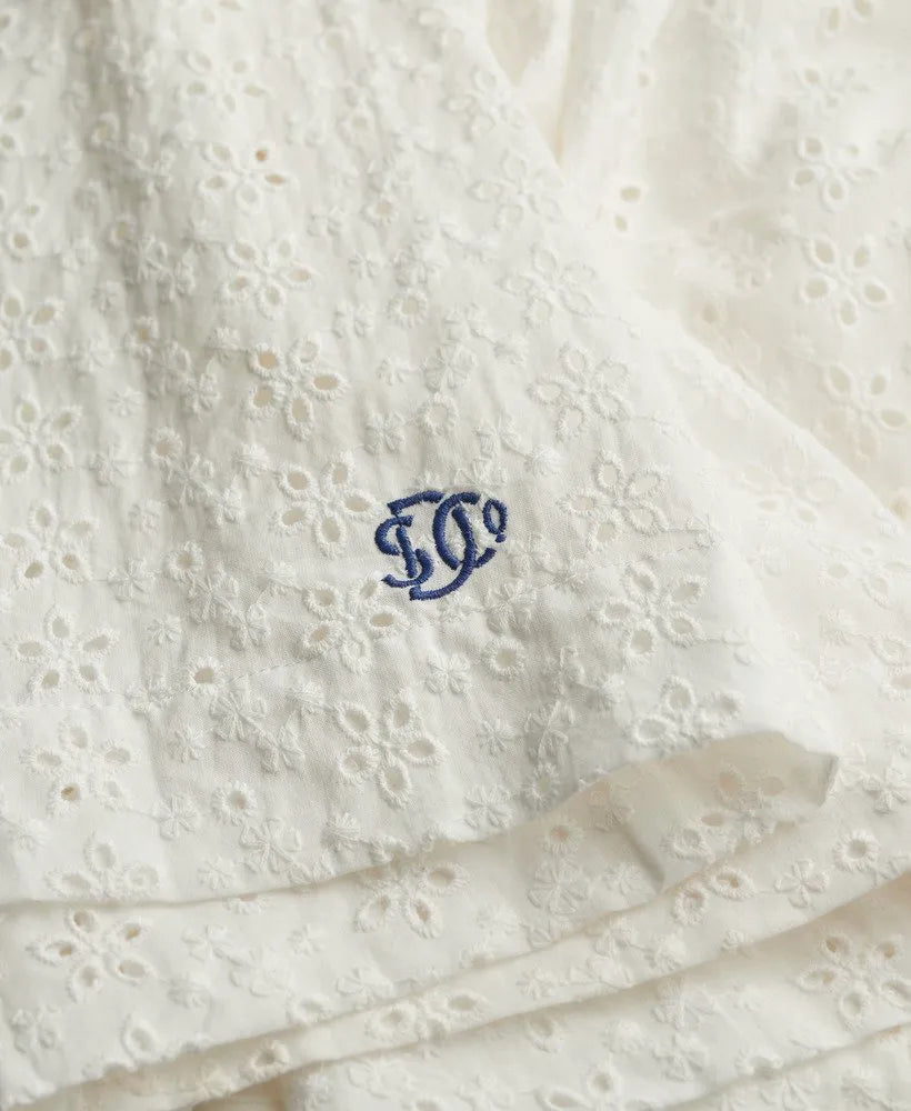 Chalk White Broderie