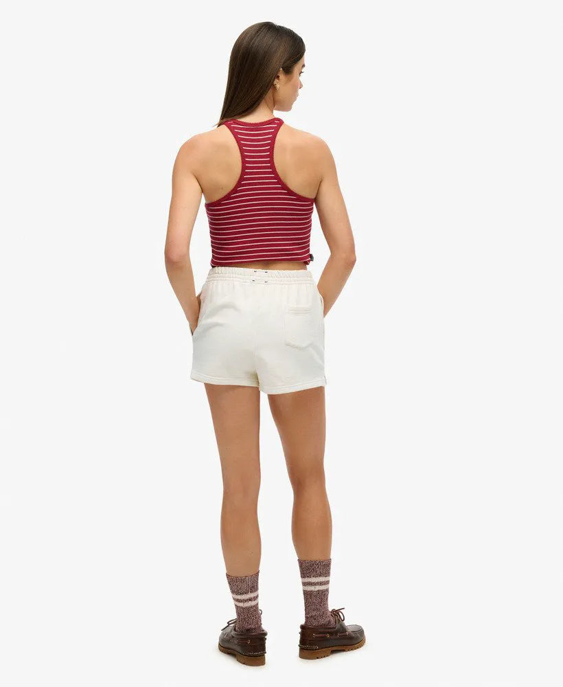 Athletic Essentials Tonal Embroidered Shorts