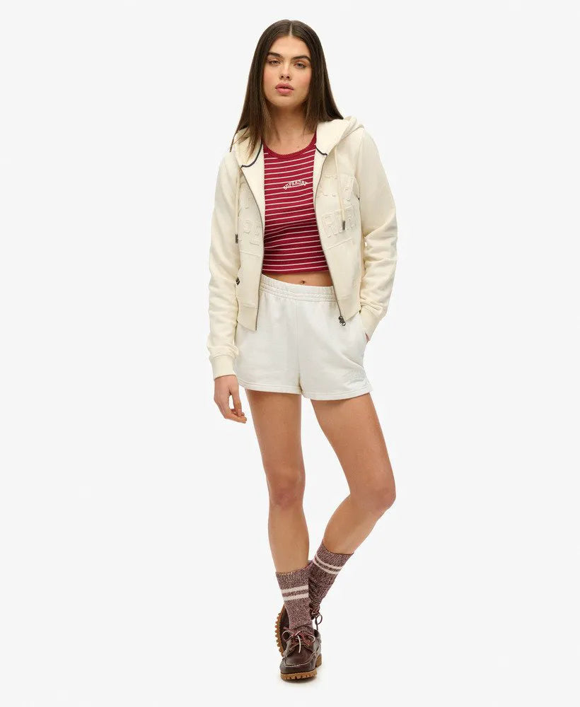 Athletic Essentials Tonal Embroidered Shorts