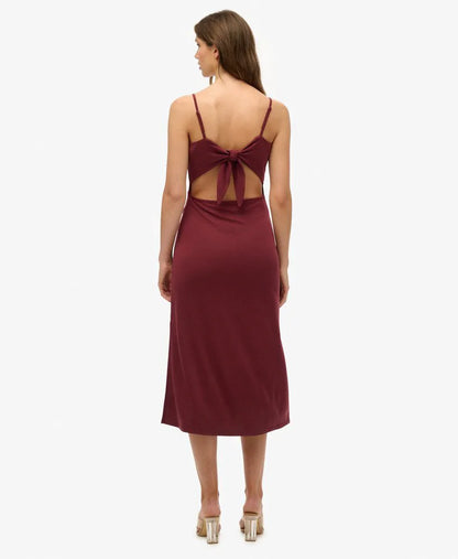 Jersey Open Back Dress