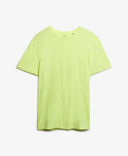 Washed Dry Fluro Yellow