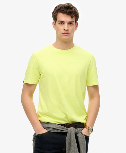 Washed Dry Fluro Yellow