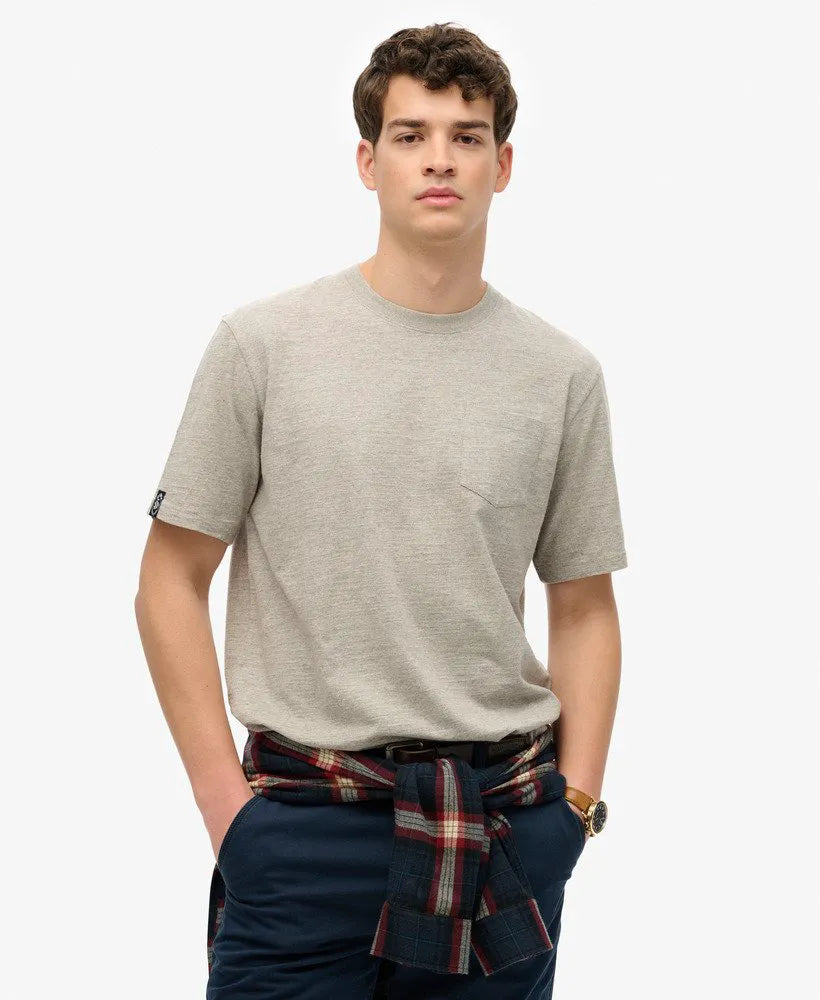 Vintage Sweat Light Grey Marl