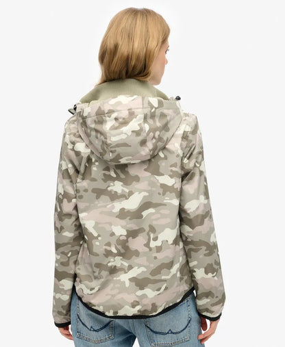 Hooded Logo Windbreaker Jacket