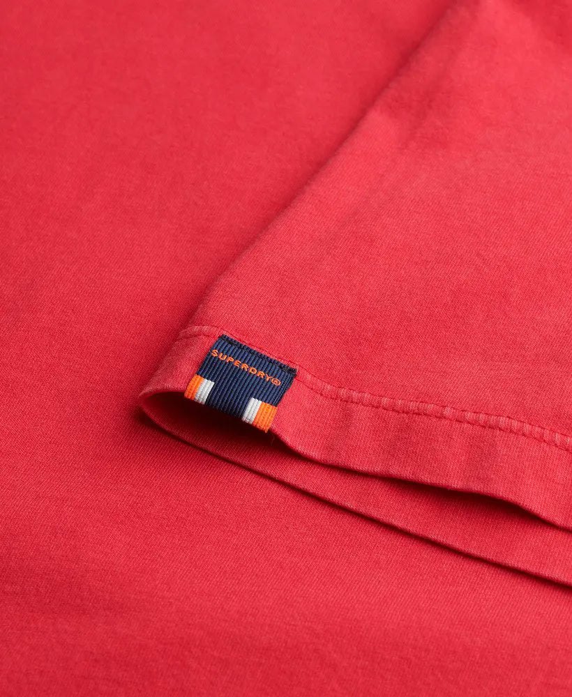 Washed Cranberry Crush Red