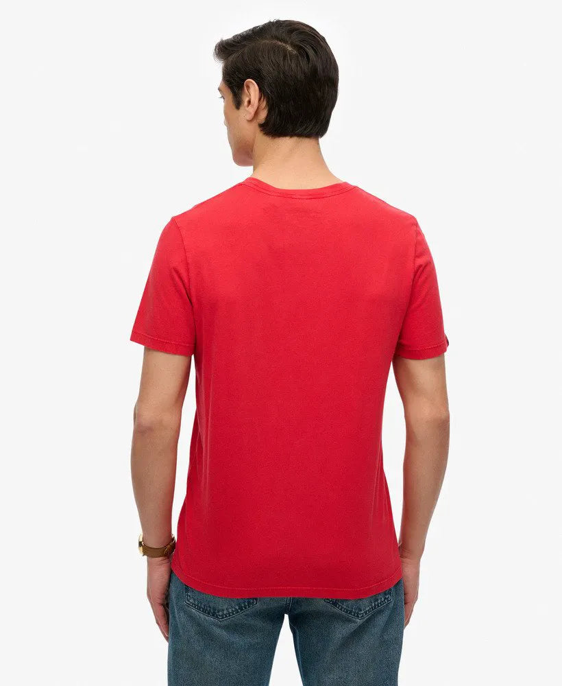 Washed Cranberry Crush Red