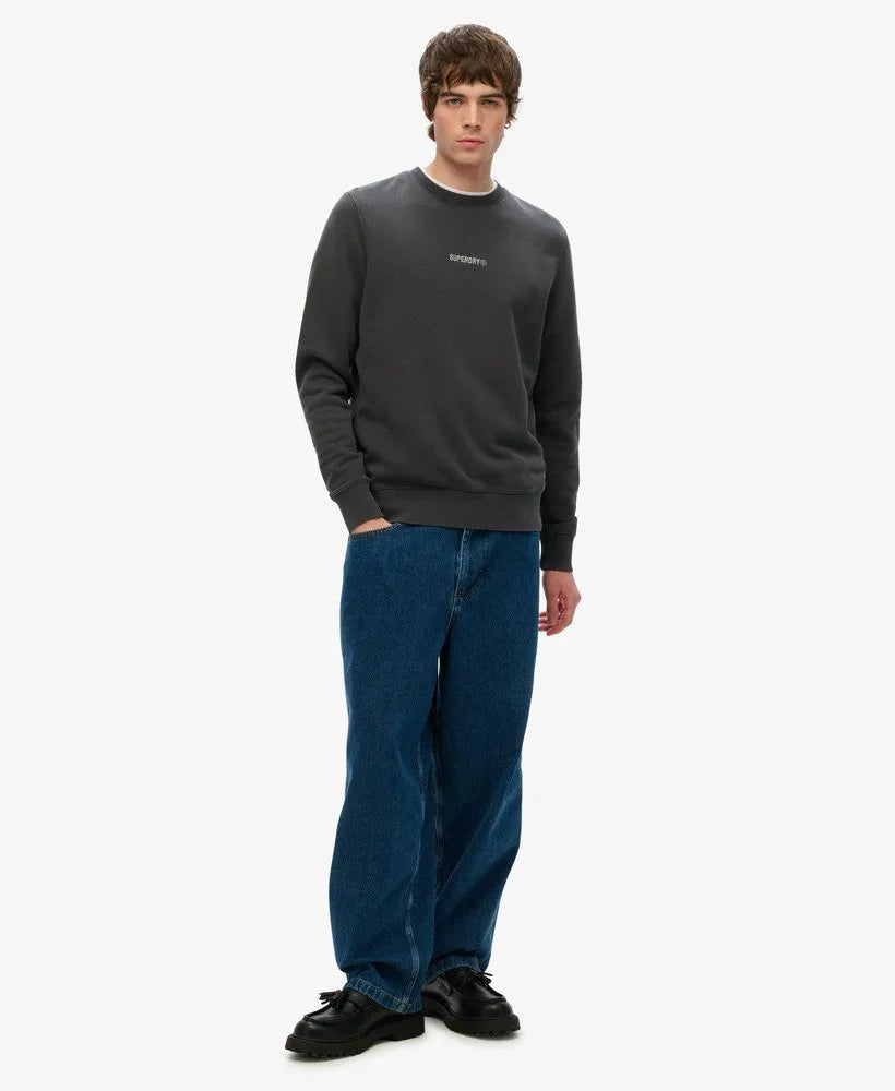 Micro Logo Crew Sweatshirt