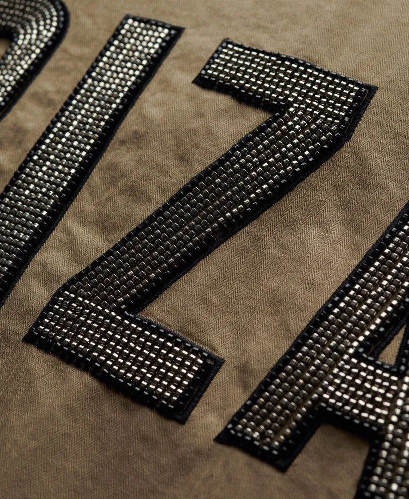 Embellished M65 Military Jacket
