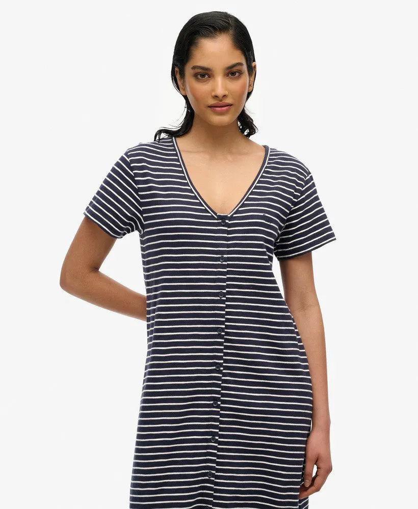 Navy Optic Stripe