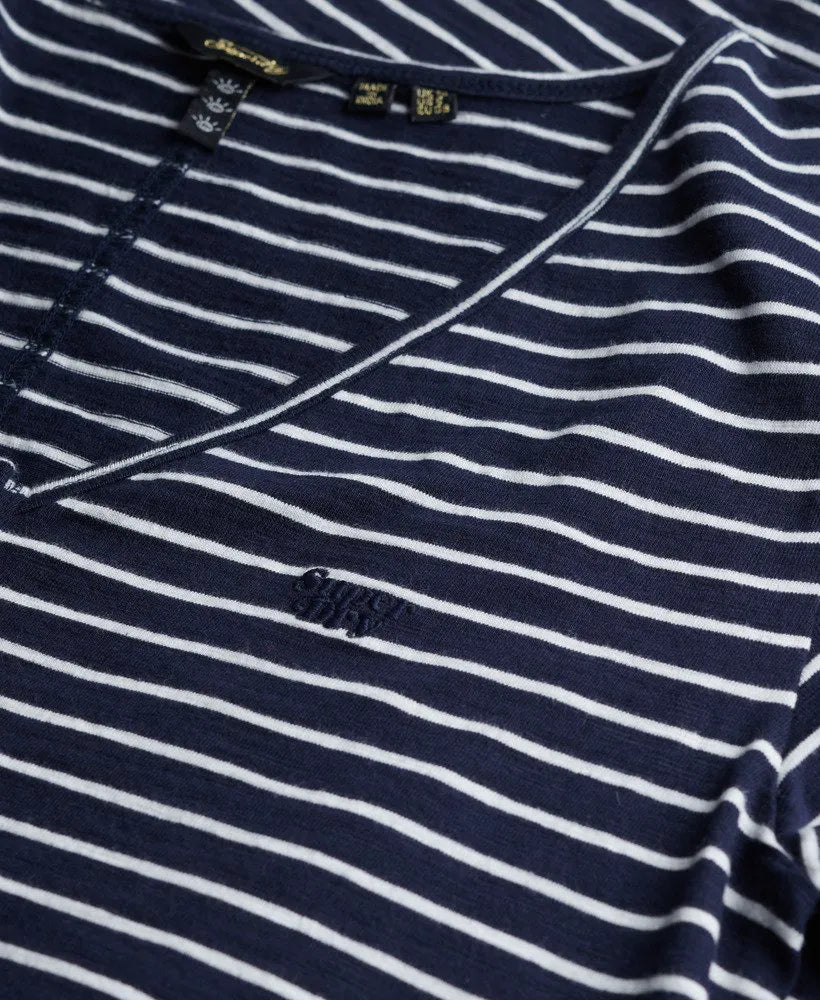 Navy Optic Stripe