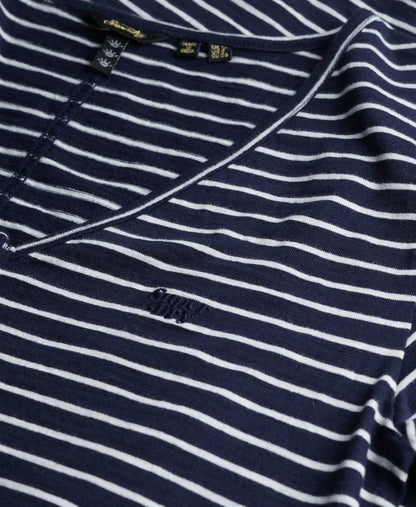 Navy Optic Stripe