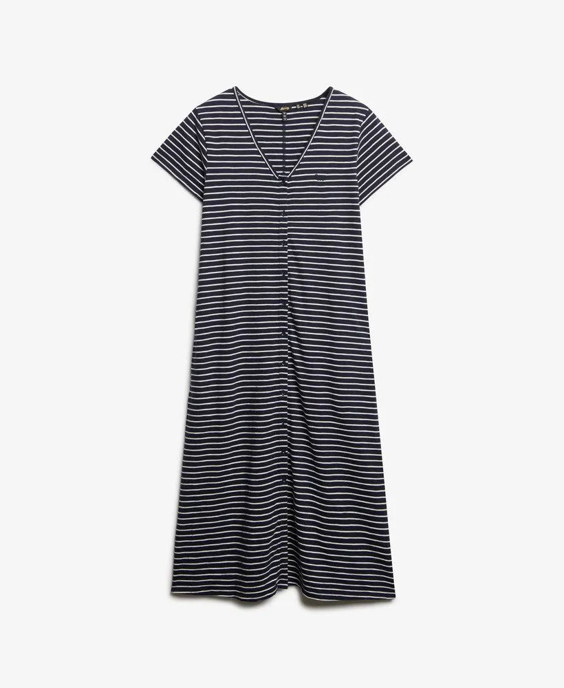 Navy Optic Stripe